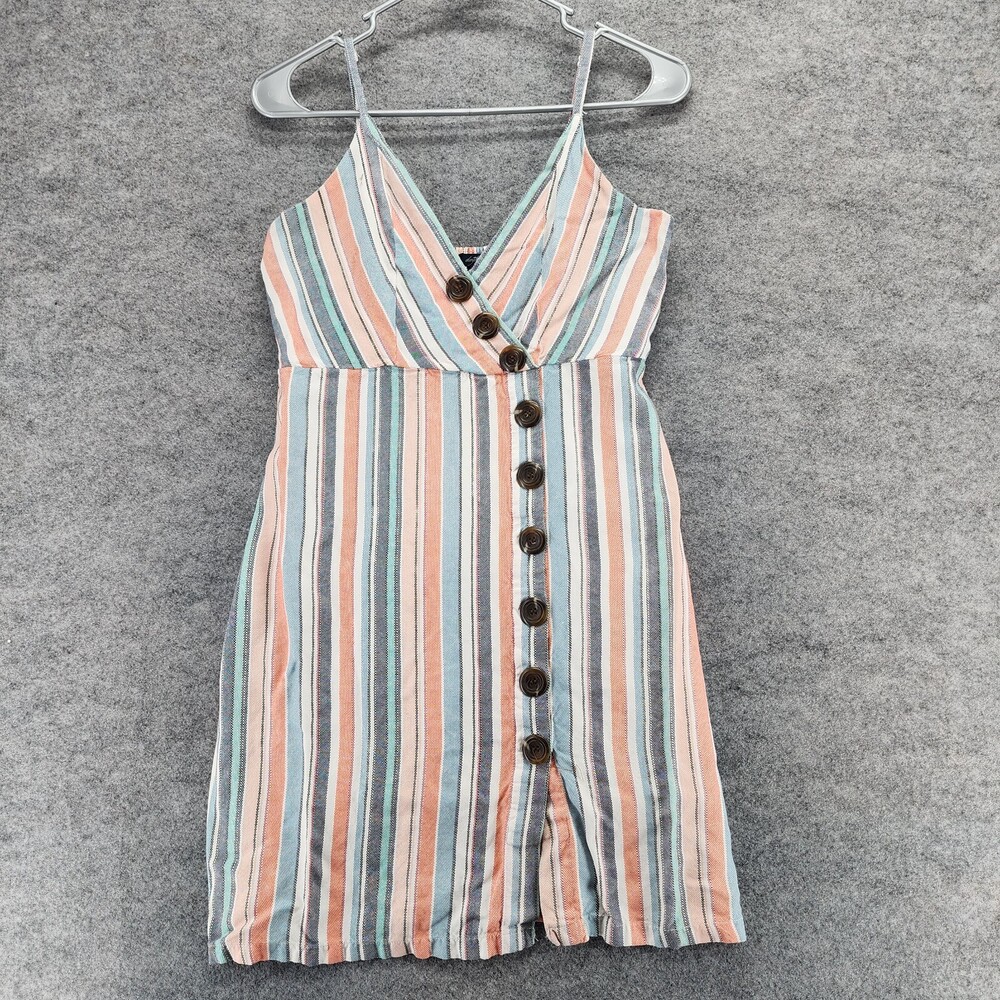 Buckle Daytrip Dress Womens Size Medium Sleeveless Tank Striped